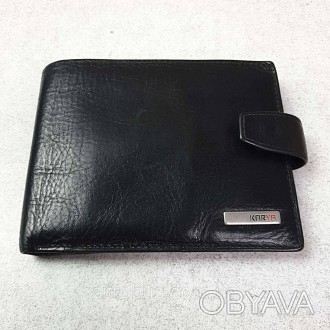Мужское портмоне из натуральной кожи TM KARYA черное 0411-1 черное. Данный кошел. . фото 1