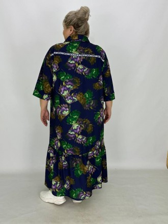 Легкое платье-рубашка Ривьера оборка - это идеальный выбор для тех, кто хочет вы. . фото 8
