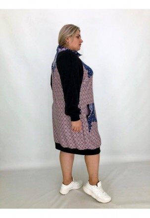 Это удобное и стильное платье-туника Ясочка идеально подходит для больших размер. . фото 5