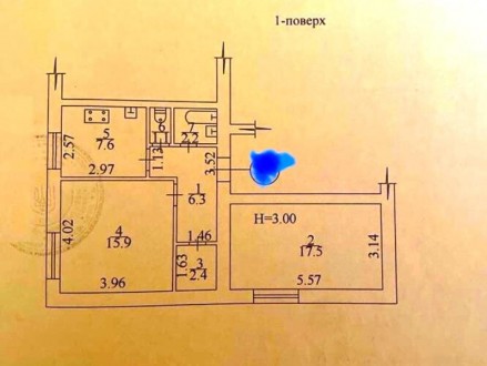 Номер оголошення на сайті компанії: SF-2-804-709-OB.
Продам 2 квартиру, сталінку. Старая Салтовка. фото 3