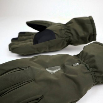 
 
 Легкі зимові водонепроникні теплі рукавички із сенсорними вставками для зруч. . фото 4