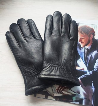 
 
 Чоловічі зимові шкіряні теплі перчатки рукавиці
Матеріал верху: натуральна ш. . фото 5