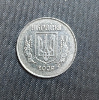 Страна:	Украина
Номинал: 5 копеек
Год:	2009
Период: Государство Украина (1992. . фото 3