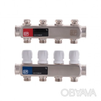 Коллекторные балки отопления с термостатическими клапанами EP.S1100 (корпус из н. . фото 1