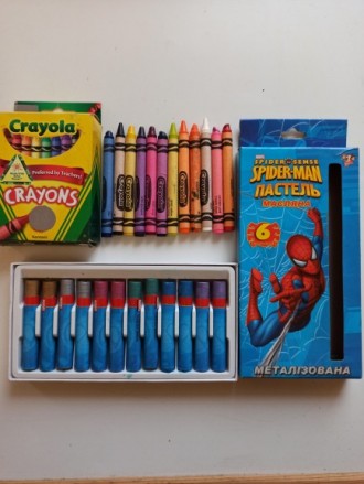 1. Восковые карандаши Crayola Crayons/ США - 12 шт, состоят из натурального воск. . фото 4