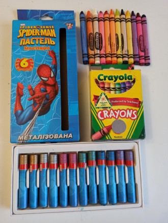 1. Восковые карандаши Crayola Crayons/ США - 12 шт, состоят из натурального воск. . фото 3