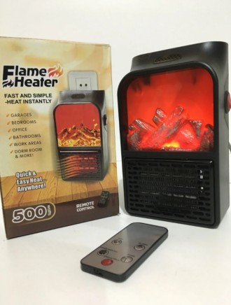 Портативный обогреватель Flame Heater подарит вам тепло в кухне, спальне, детско. . фото 4