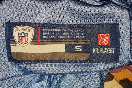 Футболкa, jersey Reebok NFL Tennessi Titans, размер-S, длина спереди -64см, сзад. . фото 9