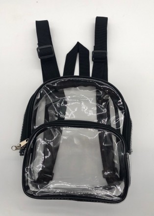 
Женский прозрачный мини-рюкзак
Плотный, водонепроницаемый материал. Имеет одно . . фото 7