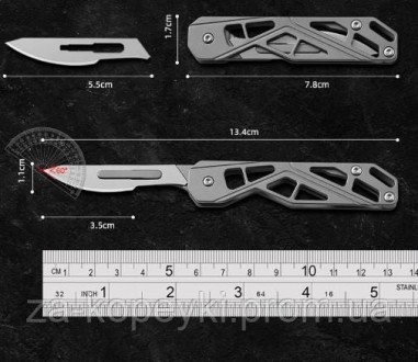 Опис
1. Універсальний ніж виготовлений із нержавіючої сталі, дуже міцний, підход. . фото 8