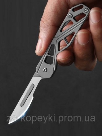 Опис
1. Універсальний ніж виготовлений із нержавіючої сталі, дуже міцний, підход. . фото 5