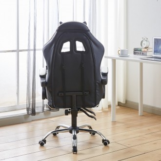 Кресло геймерское Bonro BN-810 черное с белыми вставками
Замечательное кресло ге. . фото 3