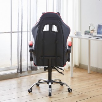 Кресло геймерское Bonro BN-810 черное с красными вставками
Замечательное кресло . . фото 4