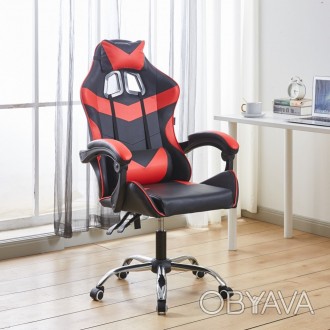 Кресло геймерское Bonro BN-810 черное с красными вставками
Замечательное кресло . . фото 1