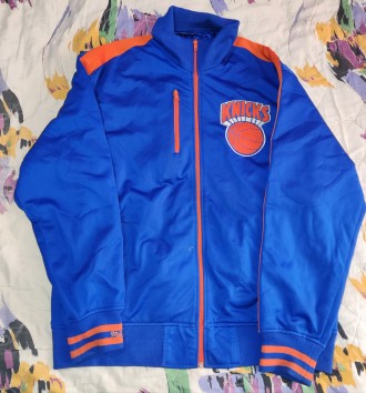 Баскетбольная куртка-кофта Mitchell&Ness NBA New York Knicks, размер-XL, длина-7. . фото 4