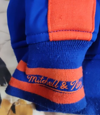 Баскетбольная куртка-кофта Mitchell&Ness NBA New York Knicks, размер-XL, длина-7. . фото 11