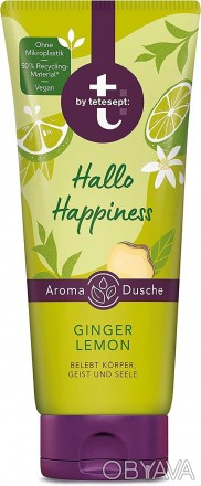 
t: by tetesept Hello Happiness Aroma Vegan Shower Gel with Ginger & Lemon - 50 . . фото 1