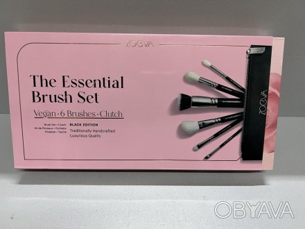 
Zoeva The Essential Brush Set Набор кистей для макияжа. Набор из 6 кистей для ц. . фото 1
