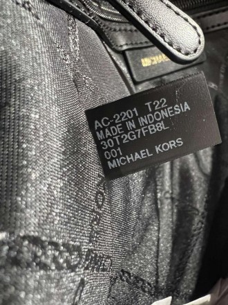 
Рюкзак MICHAEL KORS Freya Medium Pebbled Leather Backpack 30T2G7FB8L Black НОВЫ. . фото 6