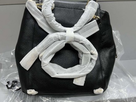 
Рюкзак MICHAEL KORS Freya Medium Pebbled Leather Backpack 30T2G7FB8L Black НОВЫ. . фото 9
