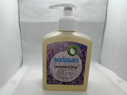 
Sodasan Lavender-Olive Органическое жидкое мыло Лаванда, 300 мл
Органическое тр. . фото 3