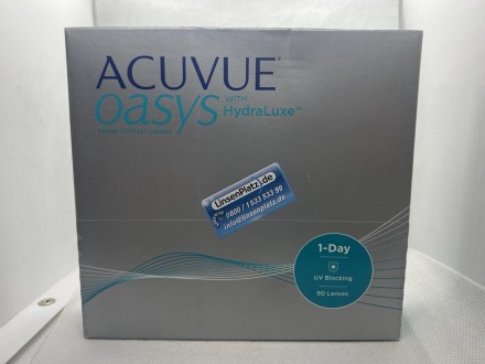 
Johnson & Johnson Acuvue Oasys 1-Day with HydraLuxe R9/8.5/ D “-3” Контактные л. . фото 3