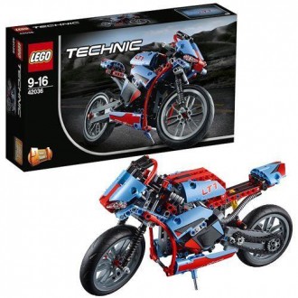 
Lego Technic 42036 Стритбайк Конструктор НОВЫЙ!!!
Прокатись по городским улицам. . фото 2