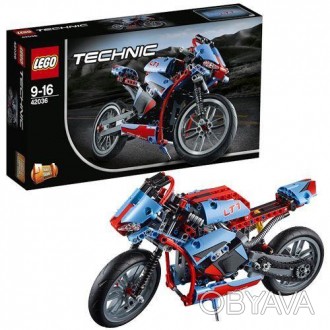 
Lego Technic 42036 Стритбайк Конструктор НОВЫЙ!!!
Прокатись по городским улицам. . фото 1