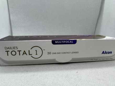 
ALCON Dailies Total 1 Multifoca однодневные мультифокальные линзы, +2.50, 30 шт. . фото 3