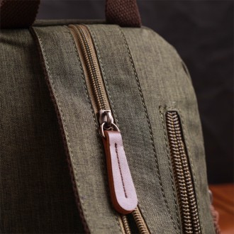 Сумка слінг рюкзак хакі компактний маленький, чоловіча сумка бананка через плече. . фото 10