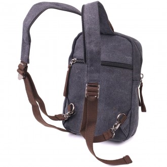 Сумка слінг, компактний маленький рюкзак, чоловіча сумка через плече, на плече, . . фото 3