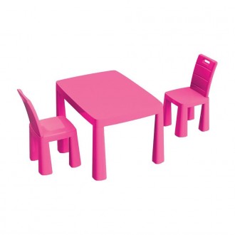 Детский стол и два стула (04680/2), пластиковый. Комплект состоит из детского ст. . фото 2