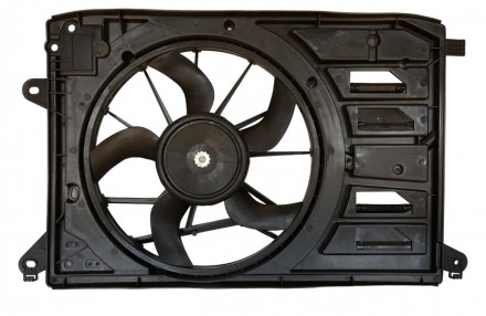 Дифузор радіатора охолодження з мотором і крильчаткою Lincoln MKZ 2013-2020 2,0 . . фото 2