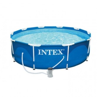 Каркасный бассейн Intex 56999 - самый популярный начальный бассейн для семьи. Сб. . фото 2