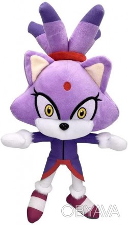 Blaze the Cat— одна из персонажей Сониковской вселенной — фиолетовая кошка с пир. . фото 1