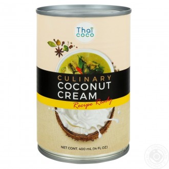 
Молоко кокосовое повышенной жирности 22% Thai Coco, Таиланд, 400 мл
Молоко коко. . фото 2