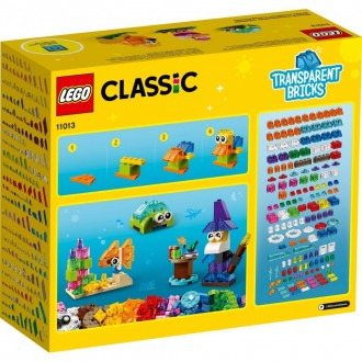 Набор кубиков LEGO 11013 – это отличный способ помочь ребёнку развивать мелкую м. . фото 3