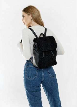 Жіночий рюкзак Sambag Loft Dolly чорний 22200801. Київ. фото 1 Жіночий рюкзак Sambag Loft Dolly чорний 22200801. Київ. фото 1