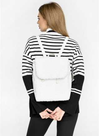 Жіночий рюкзак Sambag Loft Dolly білий 22200808. Київ. фото 1 Жіночий рюкзак Sambag Loft Dolly білий 22200808. Київ. фото 1