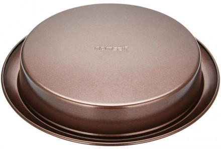 Форма для выпечки Fissman Chocolate круглая, диаметр 27см, высота стенок - 4.5см. . фото 3