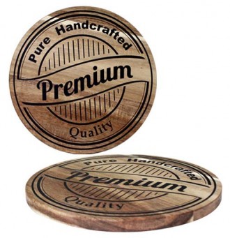 Доска разделочная "Pure Handcrafted" Ø20см акация. Киев. фото 1 Доска разделочная "Pure Handcrafted" Ø20см акация. Киев. фото 1