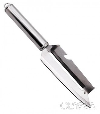 Многофункциональный нож Empire для нарезки и шинковки. Изготовлен из нержавеющей. . фото 1