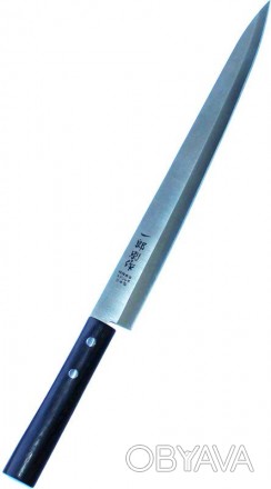 Профессиональный нож Dynasty Samurai с деревянной ручкой. Специальная форма клин. . фото 1