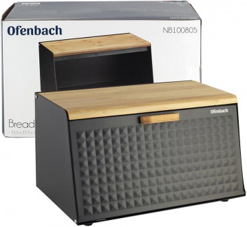 Хлебница OFENBACH Breadbox - отличное решение для хранения хлеба. Размер хлебниц. . фото 8