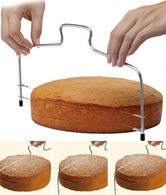 Кондитерская струна-лезвие EMPIRE для ровной нарезки бисквита или торта на аккур. . фото 4