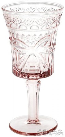 Набор стеклянных винных бокалов "Бант" из коллекции Gothic Colored - утонченная . . фото 1