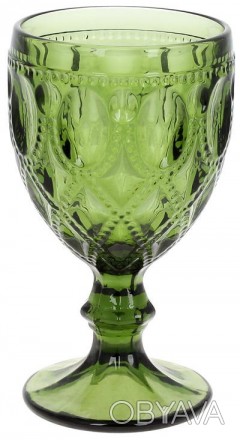 Набор стеклянных винных бокалов Siena Toscana из коллекции Gothic Colored - утон. . фото 1
