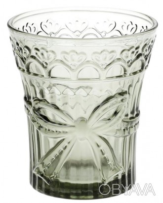 Набор 6 стеклянных стаканов "Бант" из коллекции Gothic Colored - утонченная посу. . фото 1