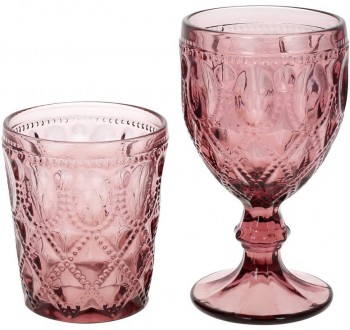 Набор стеклянных стаканов Siena Toscana из коллекции Gothic Colored - утонченная. . фото 3