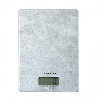 Компактные весы кухонные стеклянные сенсорные LIBERTON LKS-0701
 Весы кухонные L. . фото 2